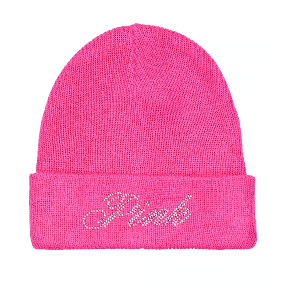*PINK* Rib Knit Beanie